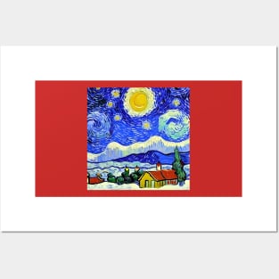 Christmas - Van Gogh Style Posters and Art